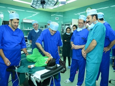 خدمت ملاقات کودک مبتلا به شکاف کام